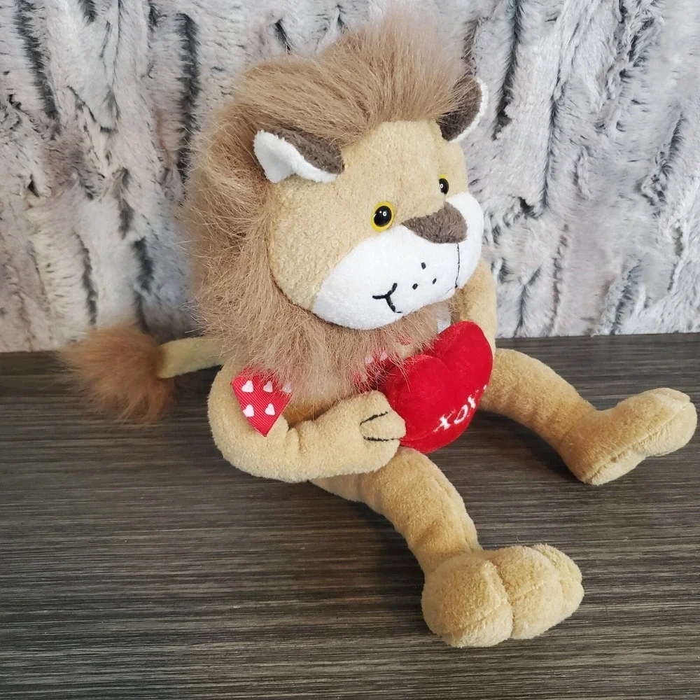 Animal Adventure LOVE LION Plush 14